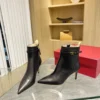 Valentino Lambskin Boots Style 0015