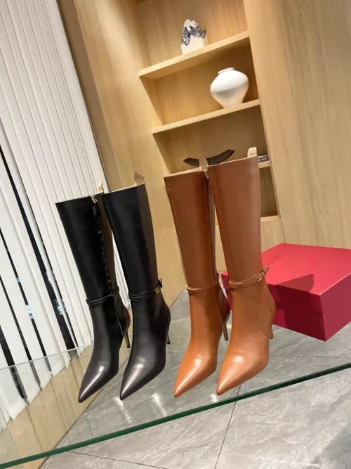 Valentino Lambskin Boots Style 0017