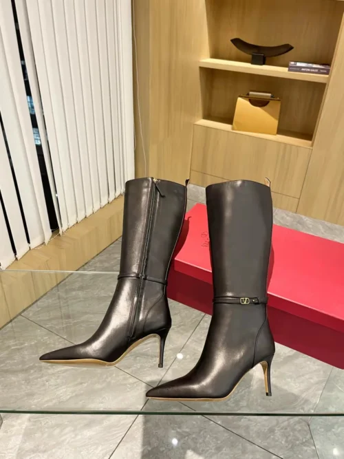 Valentino Lambskin Boots Style 0017