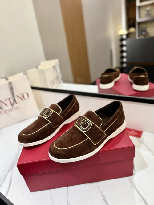 Valentino Leather Loafers