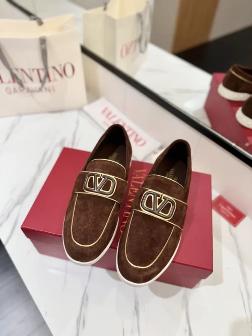 Valentino Leather Loafers