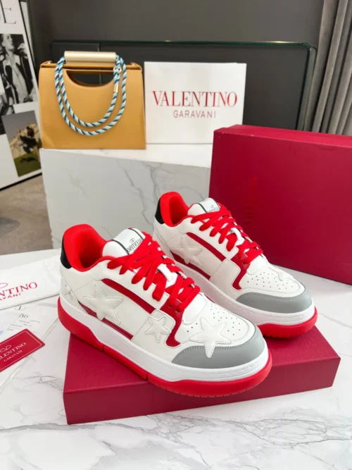 Valentino Leather Sneakers Style 0045