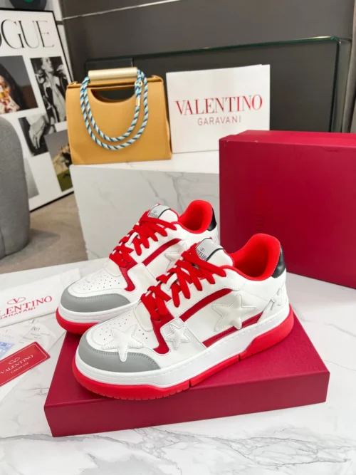 Valentino Leather Sneakers Style 0045