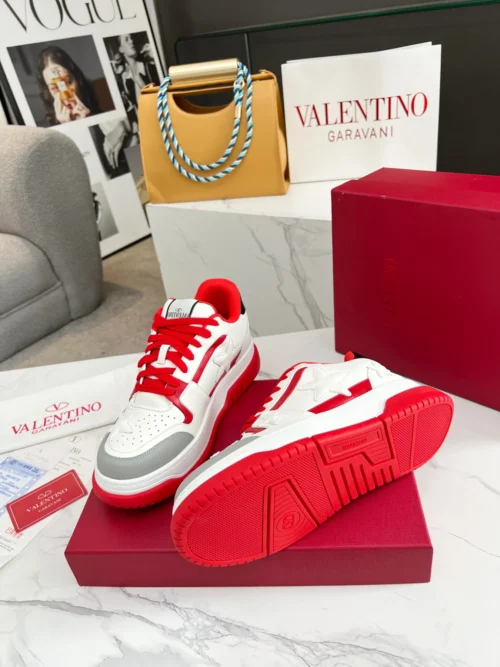 Valentino Leather Sneakers Style 0045
